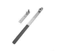 Allthingstore Macchina piegatubi manuale in acciaio per barretta piegatrice per metalli Attrezzatura per la lavorazione dei metalli Strumento di officina di grado industriale per la produzione di