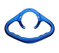 Allthingstore Maniglia di sicurezza per passeggeri per moto, serbatoio carburante, per BMW, Honda serie R, modelli MT, in lega di alluminio CNC, affidabile per una presa sicura del passeggero (blu)