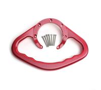 Allthingstore Maniglia per serbatoio carburante passeggero per moto Honda, in lega di alluminio CNC, bracciolo posteriore compatibile con CBR929RR CBR954RR e VFR 400 (rosso)