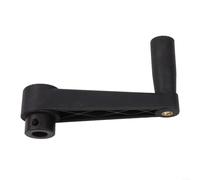 Allthingstore Manovella per attrezzature meccaniche da 816 mm, design ergonomico rotondo per il comfort dell'utente, adatta per generatori a manovella e altro (12 mm)