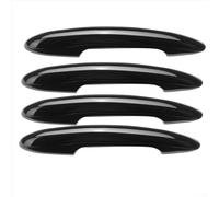Allthingstore Migliora il tuo veicolo con 4 coperture per maniglie delle portiere nere lucide per MINI F55 F60