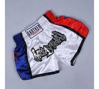 Allthingstore Pantaloncini da kickboxing, traspiranti, stampati, per | Il materiale leggero garantisce comfort, tecnologia ad asciugatura rapida, perfetto per sparring e competizioni