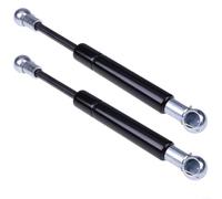 Allthingstore Puntoni di supporto per porta dell'armadio, 18 cm, molla a gas idraulica per scatola portaoggetti, cassetta degli attrezzi (nero)