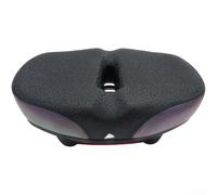 Allthingstore Sella per bicicletta extra larga, 290 x 215 mm, con assorbimento degli urti, in schiuma ad alta densità, confortevole, con design cavo traspirante, per bici elettrica pieghevole da città