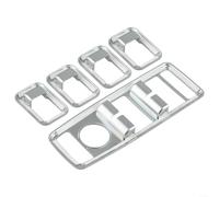 Allthingstore Set di 5 modanature cromate per interruttore per occhiali CLA per parti interne GLK