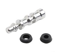 Allthingstore Set di anelli di tenuta a tubo corto e lungo, argento, in lega di alluminio, kit di riparazione per pistone della leva del freno SRAM Guide R per RSC per ULTIMATE(LONG)