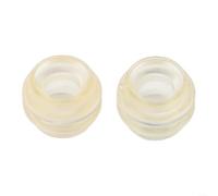 Allthingstore Set di ricambio per boccola di collegamento del cambio con trasmissione automatica per mercedes compatibile con 1159920310, plastica dura, bianca, 2 pezzi