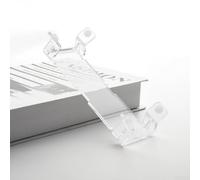 Allthingstore Supporto per altoparlante per JBL serie Flip in acrilico con perline antiscivolo per una presa sicura, colore: nero
