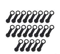 Allthingstore Tappo a vite per spurgo pinza freno con guinzaglio in gomma antipolvere per manutenzione, adatto per applicazioni M6/M8/M10 (20 pezzi)