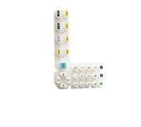 Allthingstore Tasti di ricambio per tastiera, display LCD, in morbido silicone, per strumenti di indagine totali TS15 GM52 (C)