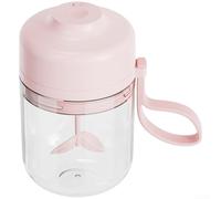 Allthingstore Tazza di miscelazione automatica elettrica 400 ml, mescolando con un clic per proteine del caffè, diverse opzioni di colore (rosa)