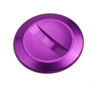 Allthingstore ZEORSHIS - Copertura per manico a bilanciere per mulinello da baitcasting, in lega di alluminio, 1 pezzo, per tutte le generazioni (viola)