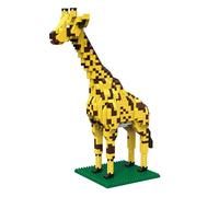 alltogetho 920+ Pezzi Giraffa Micro Blocchi - Modello 3D Fauna (21,1 cm), Gioco STEM stimolante, Decorazione estetica, Regalo professionale fai-da-te, Serie Animali