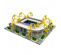 alltogetho Mini giocattolo a forma di stadio di calcio tedesco, ideale per la scrivania e la decorazione della casa, costruisci il tuo stadio di calcio preferito