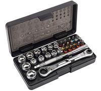 Alltrade Kilimanjaro Cycle Series 30 Piece Bicycle Socket Set, Ratchet Wrench and Bits, Bike Tool Kit - 910547ECE