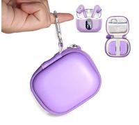 Alltravel Custodia per auricolari wireless Btootos A90 Pro, cuffie Bluetooth 5.4 Bass Stereo (viola)