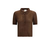 Allude Brown Cashmere Sweatshirt - S