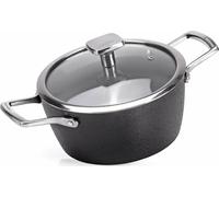 Alluflon Moneta Casseruola Armonia Finegres 20cm Con Coperchio In Vetro 00153945
