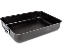 ALLUFLON Costanza Lasagnera 35x25cm, Alluminio Alimentare, Nero, 35 cm