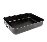 ALLUFLON Costanza Lasagnera 40x28cm, Alluminio Alimentare, Nero, 40 cm