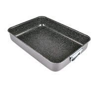ALLUFLON Tradizione Italia Lasagnera, Alluminio, Nero, 25x18 cm