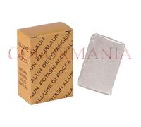 ALLUME DI ROCCA CRISTALLI DI POTASSIO IGIENE VISO DOPO RASATURA 12 PEZZI 90 Gr