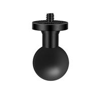Alluminio 1/4 Vite 25mm Sfera Montaggio 1 Pollice Palla Per Testa Adattatore Telefono Supporto Per 360 Moto Mount Ball Head Adapter 1/4