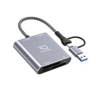 Alluminio 10Gbps CFE Tipo B Lettore USB 3.2 Gen 2 10Gbps Scheda Leggero Alloggiamento Per Il Portatile Lettore di Schede Cfe Portatile