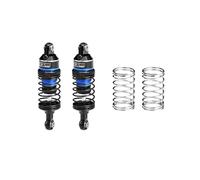 Alluminio 6061-T6 Alloy Front Or Rear Adjustable Progressive Spring Shock 63mm for Traxxas 1/16 Mini Slash 4X4 Short Course Truck-108164-1 Upgrades - Blue