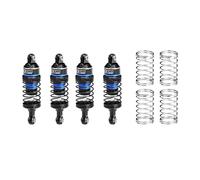 Alluminio 6061-T6 lega anteriore e posteriore regolabile progressiva molla ammortizzatore 63 mm per Traxxas Mini Slash 4X4 / Mini Rally VXL Ford RS200 aggiornamenti - Blu