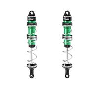 Alluminio 6061-T6 Lega Posteriore Doppia Sezione Molla Ammortizzatori 135mm per LOSI 1/6 8IGHT-X Super Lasernut 4WD Brushless Buggy RTR-LOS04019 Aggiornamenti - Verde