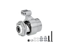 Alluminio 7075 Lega 15T Regolabile Servo Horn per Arrma 1: 5 Kraton 8S BLX/Kraton EXB Roller/Outcast 8S BLX/Outcast EXB Roller - Grigio Argento