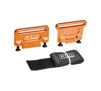 Alluminio 7075 Lega di fermo batteria Hold-Down per Traxxas 1:8 Jato 4S 2S / Slash 4X4 LCG/Ford Fiesta ST Rally/Slash 4X4 VXL Ultimate Upgrades - Arancione