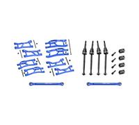 Alluminio 7075 Lega Widemaxx Sospensione Kit per Traxxas 1:16 Mini Maxx/Mini XRT VXL 3S Monster Truck Aggiornamenti - Blu