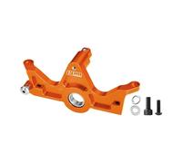 Alluminio 7075-T6 Alloy Bearing Motor Mount For Traxxas 1:10 Slash 4X4 / Hoss 3S / Bigfoot 4X4 / Ford Raptor R Ultimate / Stampede 4WD Upgrades - Orange