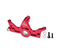 Alluminio 7075-T6 Alloy Bearing Motor Mount for Traxxas 1:10 Slash 4X4 / Hoss 3S / Bigfoot 4X4 / Ford Raptor R Ultimate/Stampede 4WD Upgrades - Rosso