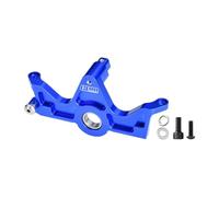 Alluminio 7075-T6 Alloy Bearing Motor Mount for Traxxas 1:10 Slash 4X4 / Hoss 3S / Bigfoot 4X4 / Ford Raptor R Ultimate/Stampede 4WD Upgrades - Blu