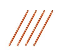 Alluminio 7075-T6 Alloy Upper Link Bar Set per LOSI 1/8 LMT 2.0 Grave Digger 4X4 Solid Axle Brushless Monster Truck-LOS04028 Upgrades - Arancione
