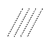 Alluminio 7075-T6 Alloy Upper Link Bar Set per LOSI 1/8 LMT 2.0 Grave Digger 4X4 Solid Axle Brushless Monster Truck-LOS04028 Upgrades - Silver
