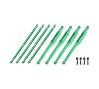 Alluminio 7075-T6 Alloy Upper & Lower Link Bar Set per LOSI 1/8 LMT 2.0 Grave Digger 4X4 Solid Axle Brushless Monster Truck-LOS04028 Upgrades - Verde