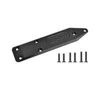 Alluminio 7075-T6 Lega anteriore e posteriore telaio Brace per Arrma 1:8 Notorious 6S V6 / Outcast 6S Stunt Truck Aggiornamenti - Nero