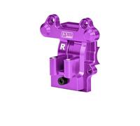 Alluminio 7075-T6 Lega Posteriore Diff Cover per Arrma 1/16 Mini Kraton 3S DSC 4X4 RTR Brushless Speed Truck-ARA2508 Aggiornamenti - Viola