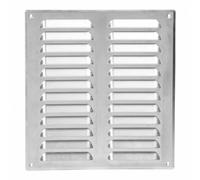 260x280mm Griglia di Ventilazione con Zanzariera - Griglie D'Aerazione in Metallo - Alluminio