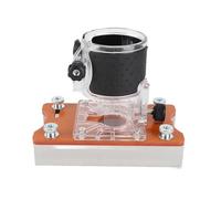 ALLUMINIO ALLEGA INGEGNERIA PLASTICA TRIMMING MACHINE SLOCATO PIASTO LOCATOR CHIARO COPERTURA POTENZA SCUDO PROTETTIVO PER LA LAVORAZIONE DEL LEGNO