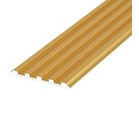 Alluminio AntiSlipNosing 40mm x 100cmProfilo di Sicurezza Interno Gradino Protezione Bordo Strisce Antiscivolo per Rampe Durevole Lega Guardia per s
