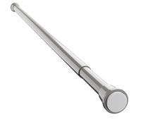 Alluminio Asta per Tenda Doccia 140 - 250 CM Grigio Cenere Telescopica Tendine