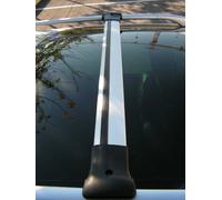 Alluminio Barra Trasversale Set di Per Tetto Laterali Renault Trafic (2014