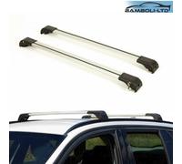 Alluminio Bloccabile Tetto Cremagliera Croce Barre / Rail Per Porsche Cayenne