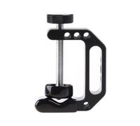 Alluminio C Morsetto Con 1/4 Pollice 20 E 3/8 Pollice 16 Fori Della Batteria Supporto Clip Per Desktop Fotocamera Supporto Clip