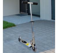 Alluminio City Scooter Argento Bambini Trattore Motorino Manubrio Regolabile